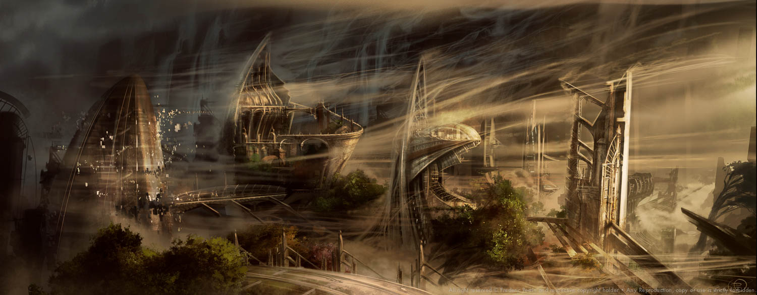 Concept art for the animated Feature film.