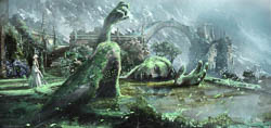 Concept art for the movie directed by Christophe Gans