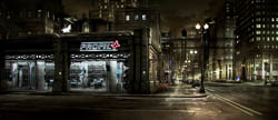 Concept art and matte painting for an advertising.