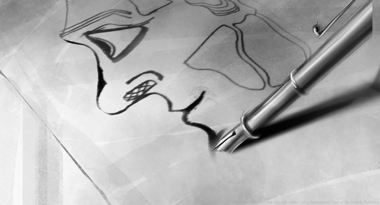 Storyboard concept art for a Short Movie directed by Philippe Parreno. 
The idea to talk about Marylin without showing her. Just listening her, showing her writting. A kind of exorcism.