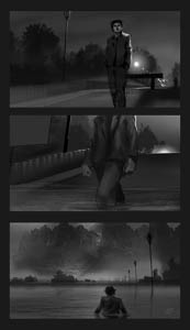 Storyboard for the TV show