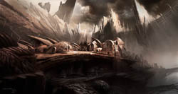 Concept art for the animated Feature film.