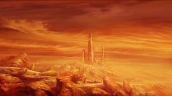 concept art, digital paintings for the environments of the Animated TV show